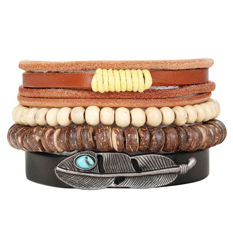 Leather Anchor Bracelets